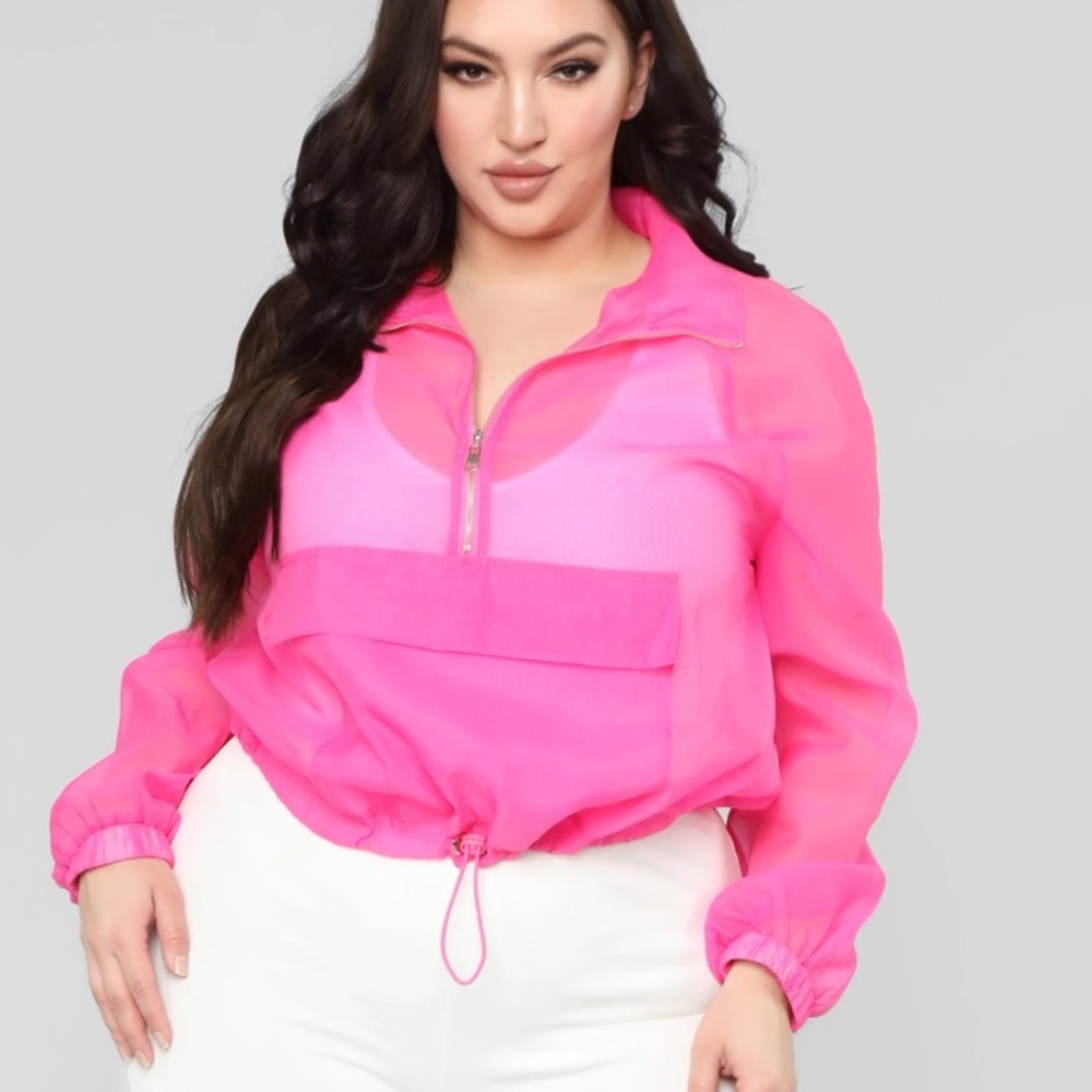 SHEER CROP JACKET